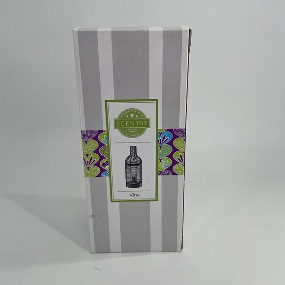 Scentsy Vino Wax Warmer Wine Lovers Edison Bulb Electric Decor NEW Box #46146 - Picture 5 of 9